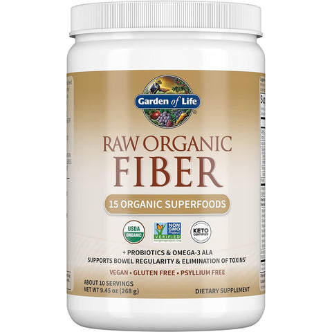 Garden of Life RAW Organic Fiber-N101 Nutrition