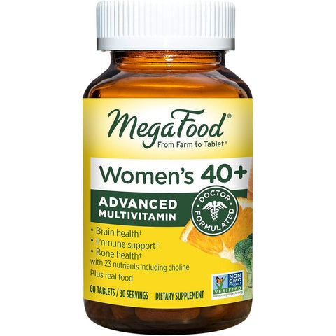 MegaFood Women's 40+ Advanced Multivitamin-N101 Nutrition