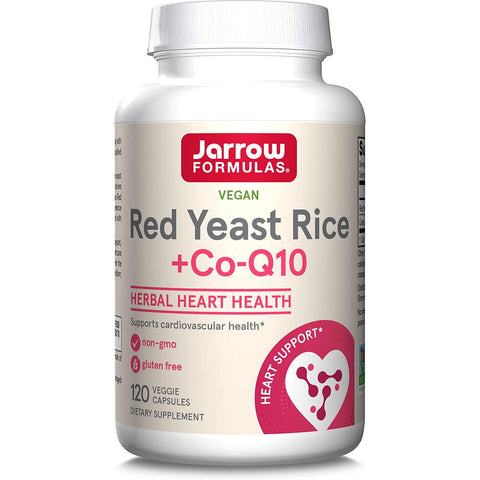 Jarrow Formulas Red Yeast Rice + Co-Q10-N101 Nutrition