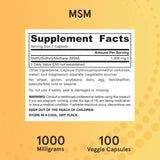 Jarrow Formulas MSM 1000 mg-N101 Nutrition
