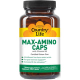 Country Life Max-Amino Caps-N101 Nutrition