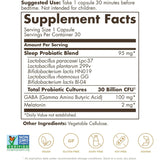 Solgar Advanced Sleep Support Probiotic 30 Billion-N101 Nutrition