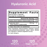Jarrow Formulas Hyaluronic Acid 120 mg-N101 Nutrition