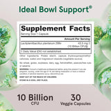 Jarrow Formulas Ideal Bowel Support® LP299V® - 10 Billion CFU