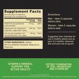 Optimum Nutrition Zinc Magnesium Aspartate