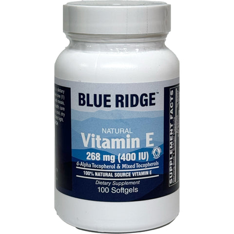 Blue Ridge Natural Vitamin E 268 mg (400 IU)