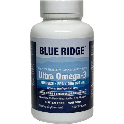 Blue Ridge Ultra Omega-3 Mini-Size Softgels