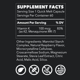 LifeSeasons Vitamin K2 Quick Melts-N101 Nutrition