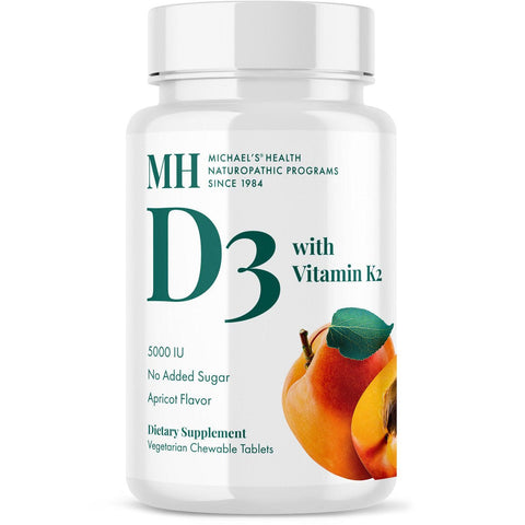Michael's Health Vitamin D3 5000 IU with Vitamin K2-N101 Nutrition