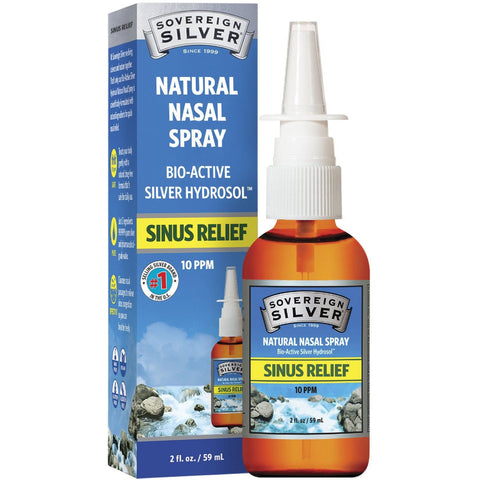 Sovereign Silver Bio-Active Silver Hydrosol Natural Nasal Spray