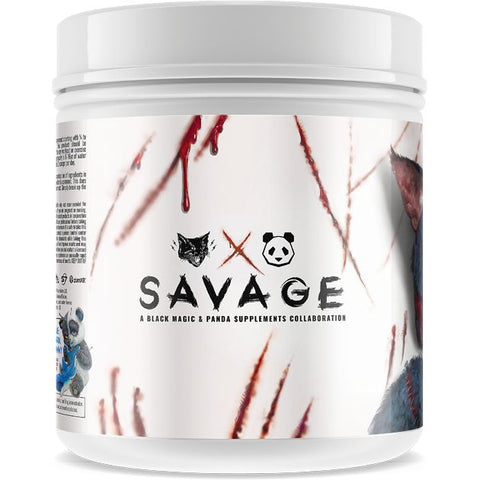 SAVAGE Black Magic & Panda Supplements Collab