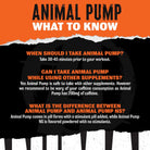 Animal Pump-N101 Nutrition