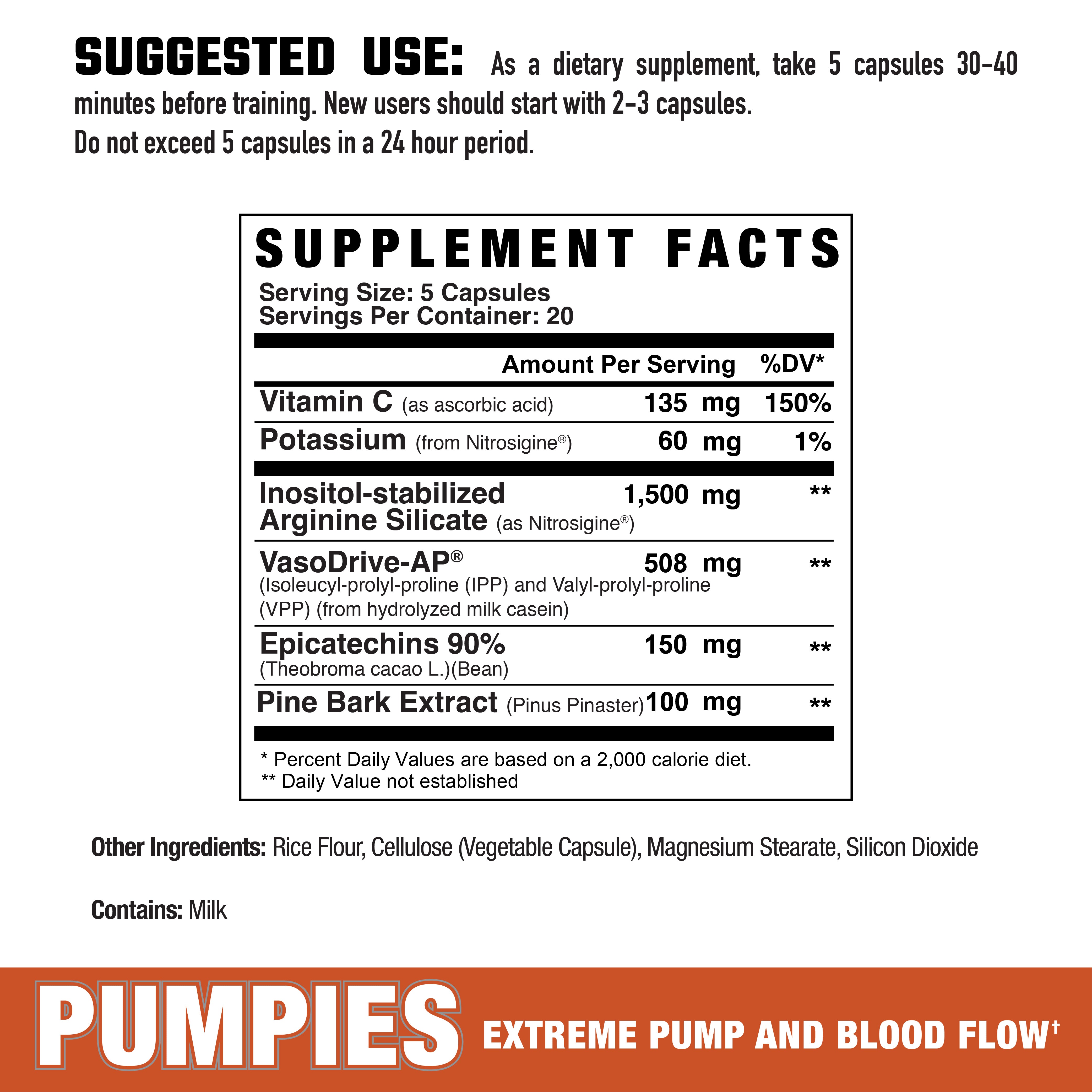 Axe & Sledge Pumpies-N101 Nutrition