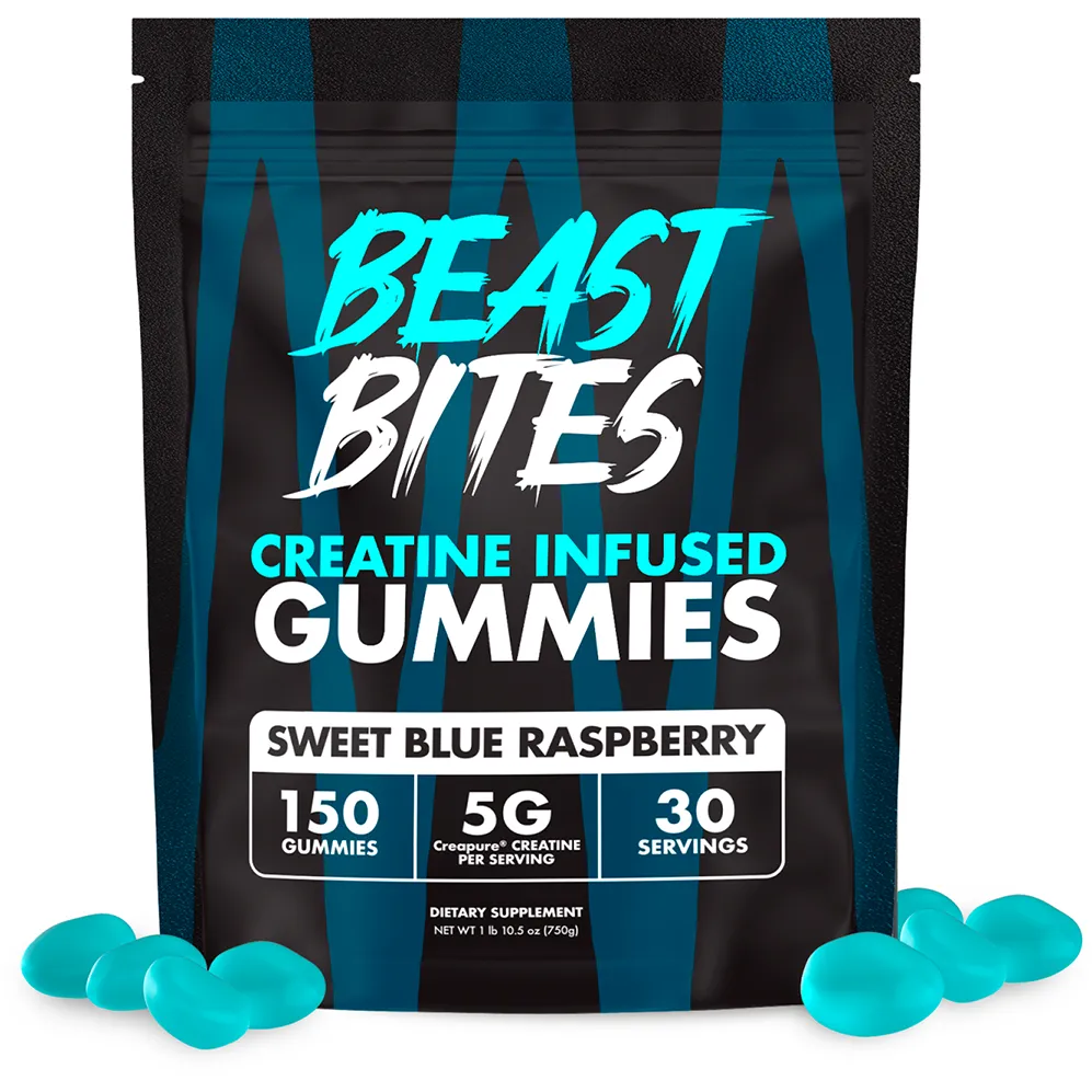 Beast Bites Creatine Infused Gummies-N101 Nutrition