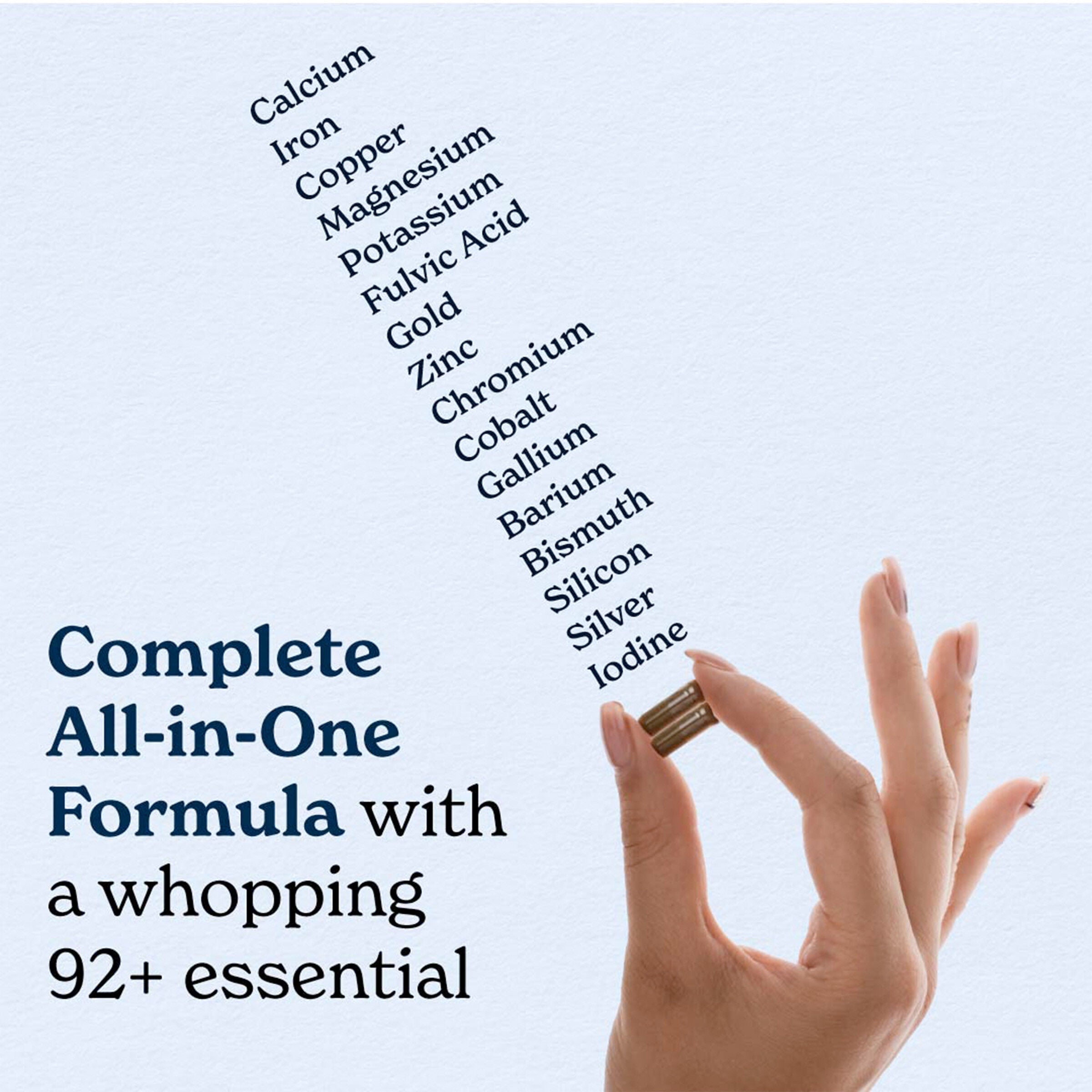 BetterAlt Shilajit Sea Moss-N101 Nutrition