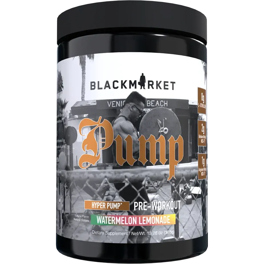 BlackMarket PUMP Pre-Workout-N101 Nutrition