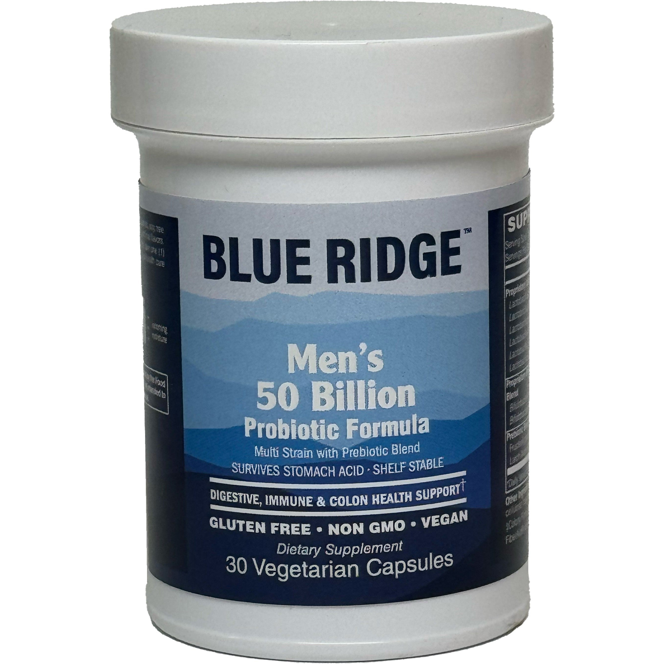 Blue Ridge Men's 50 Billion Probiotic Formula-N101 Nutrition