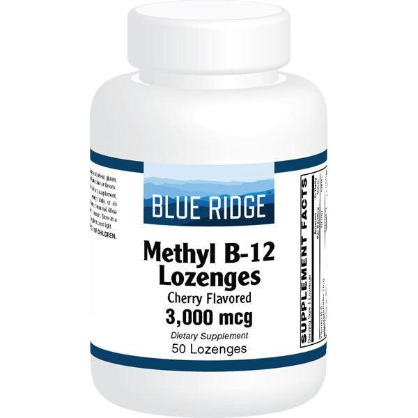 Blue Ridge Methyl B-12 Lozenges 3000 mcg-N101 Nutrition