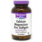 Bluebonnet Calcium Magnesium Zinc Plus Vitamin D3 Softgels-N101 Nutrition