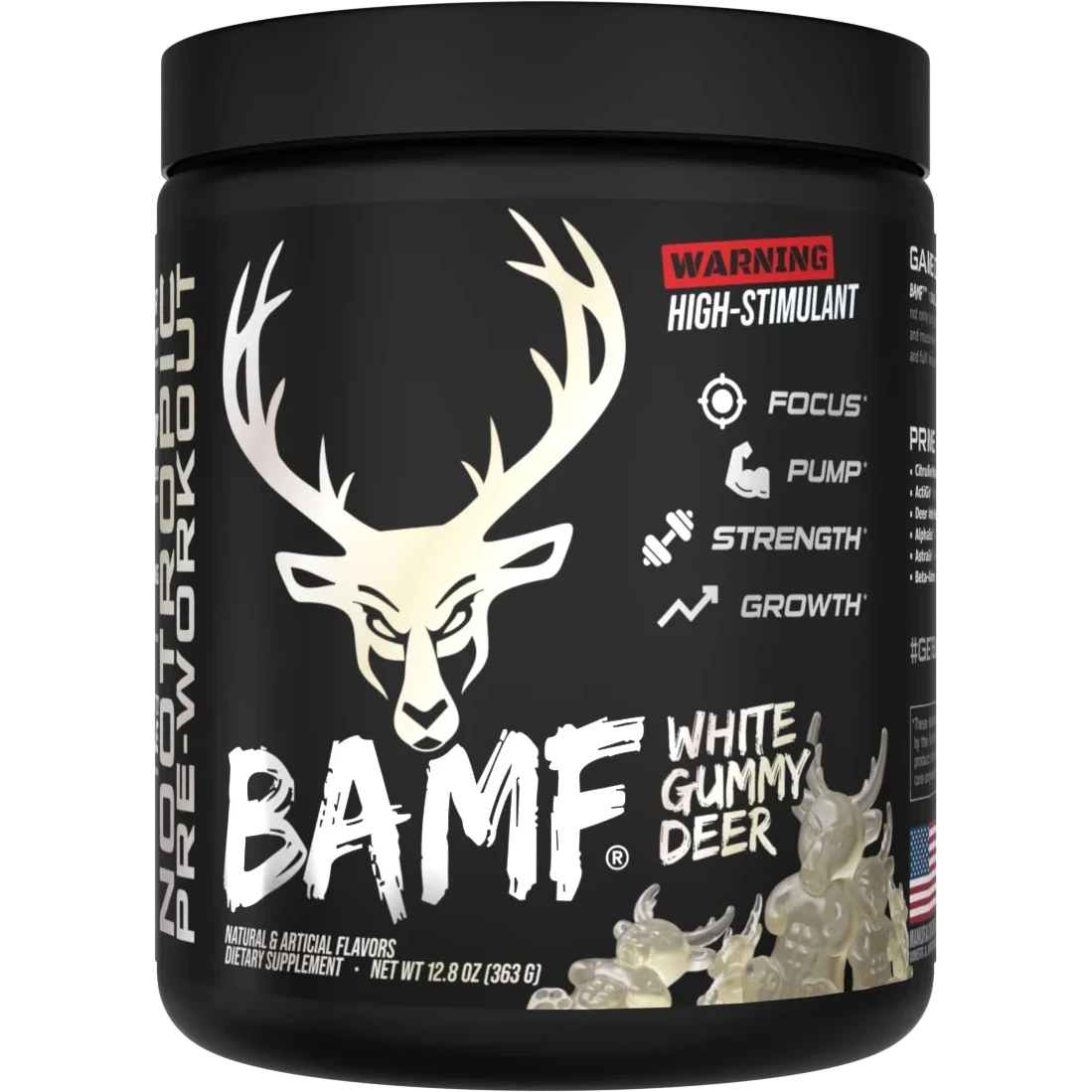 Bucked Up BAMF-N101 Nutrition