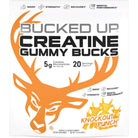 Bucked Up Creatine Gummy Bucks (New & Improved)-20 servings-Knockout Punch-N101 Nutrition