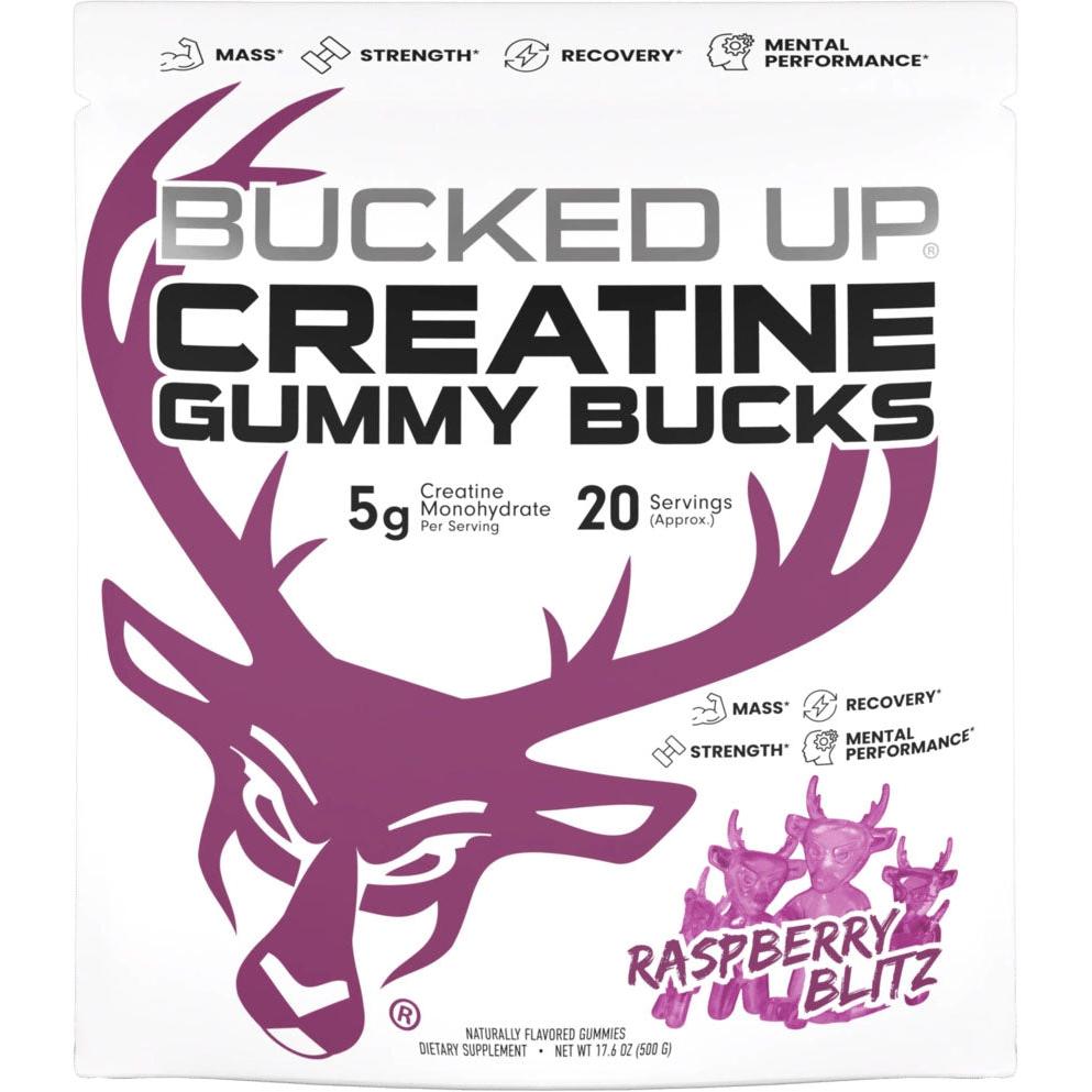 Bucked Up Creatine Gummy Bucks (New & Improved)-N101 Nutrition