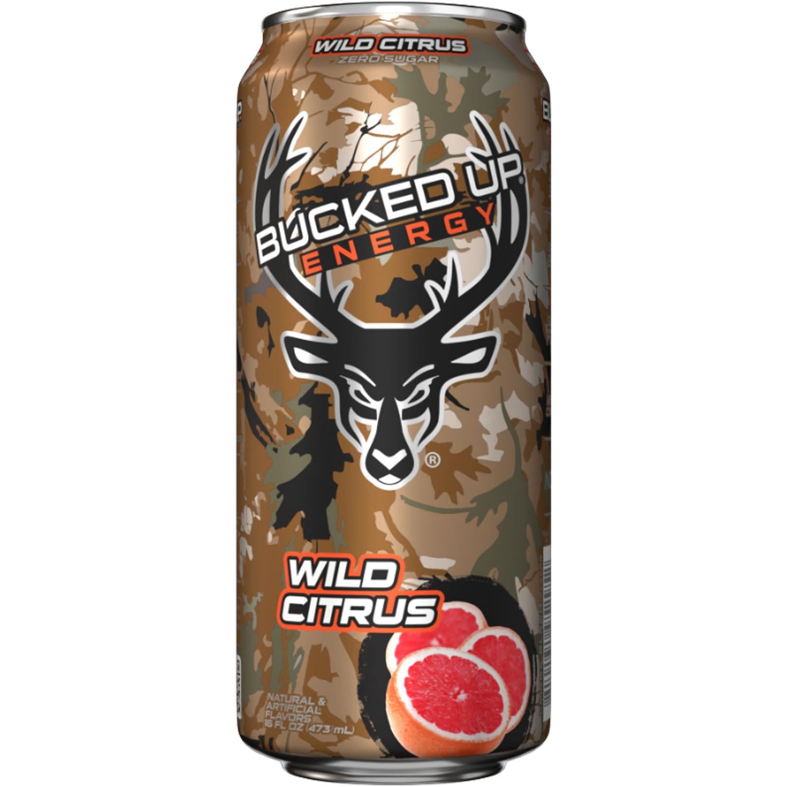 Bucked Up Energy RTD-Can (16 fl oz)-Wild Citrus-N101 Nutrition