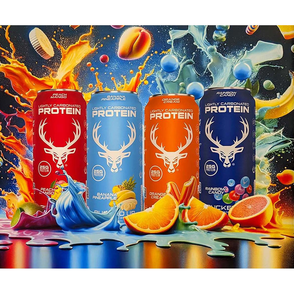 Bucked Up Lightly Carbonated Protein RTD-N101 Nutrition