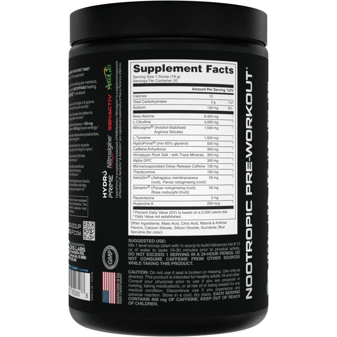 Bucked Up Mother Bucker-N101 Nutrition