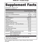 Bucked Up WOKE AF-N101 Nutrition