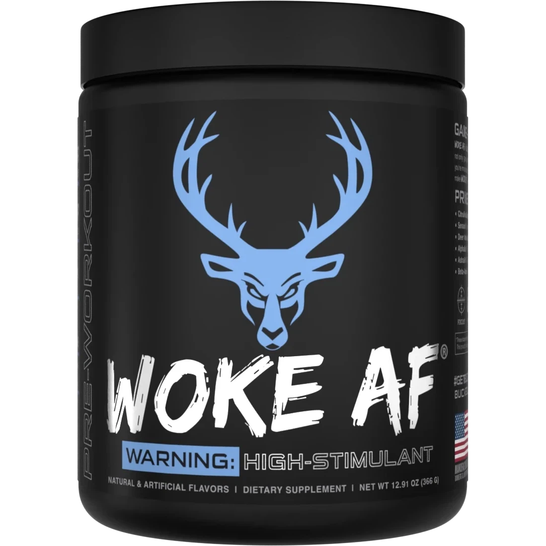 Bucked Up WOKE AF-N101 Nutrition