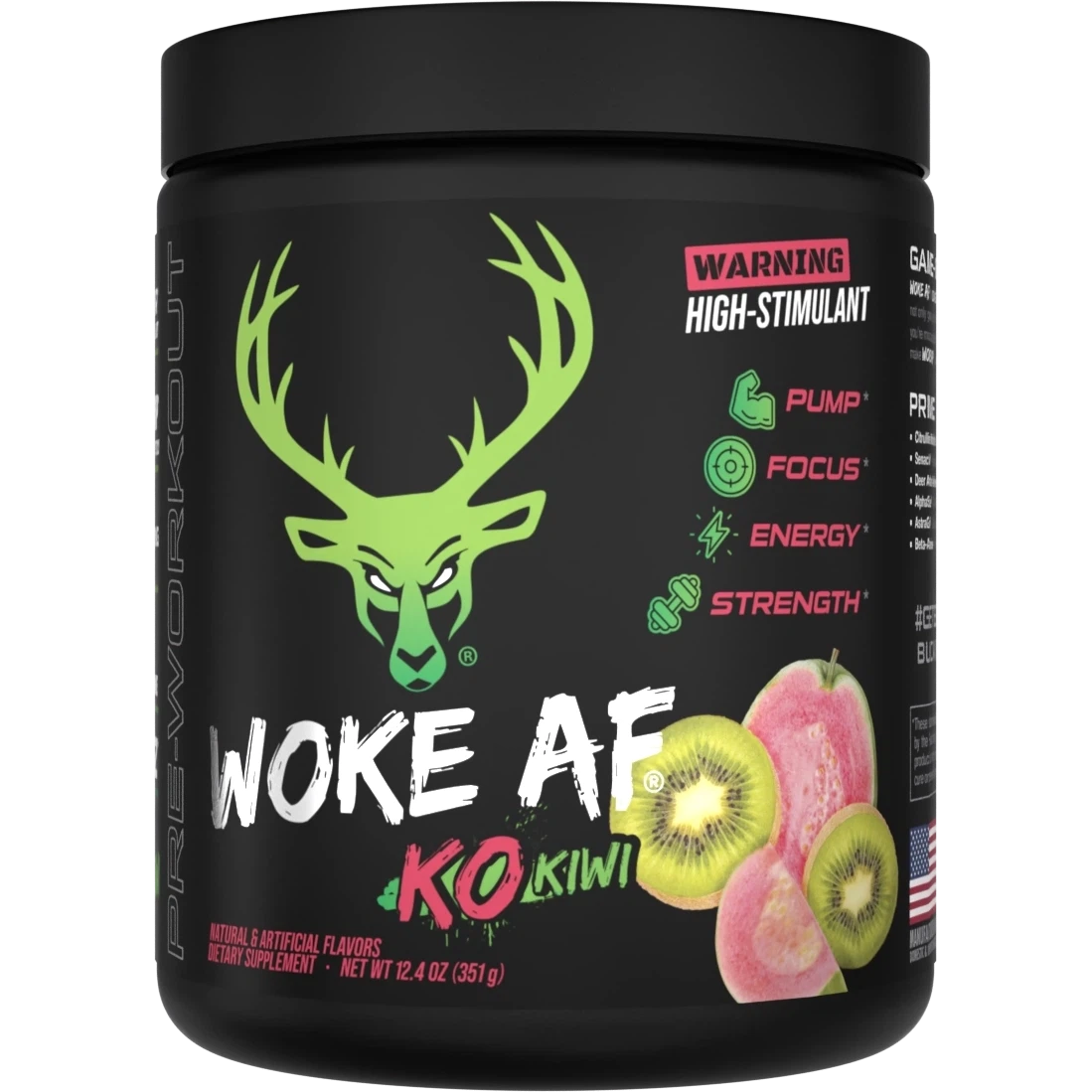 Bucked Up WOKE AF-N101 Nutrition
