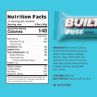 BUILT Puff Bar-N101 Nutrition