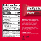 BUILT Puff Bar-N101 Nutrition