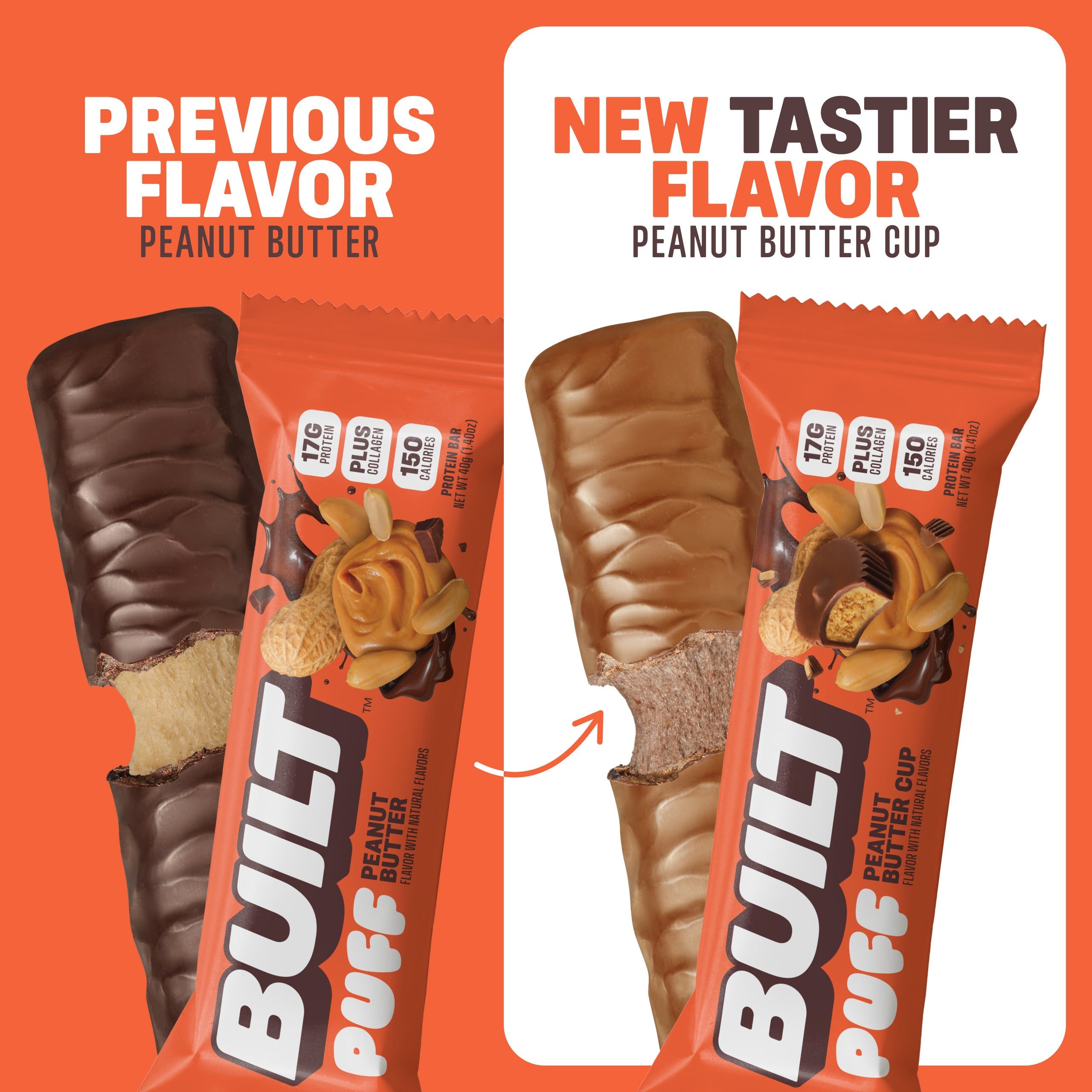 BUILT Puff Bar-N101 Nutrition