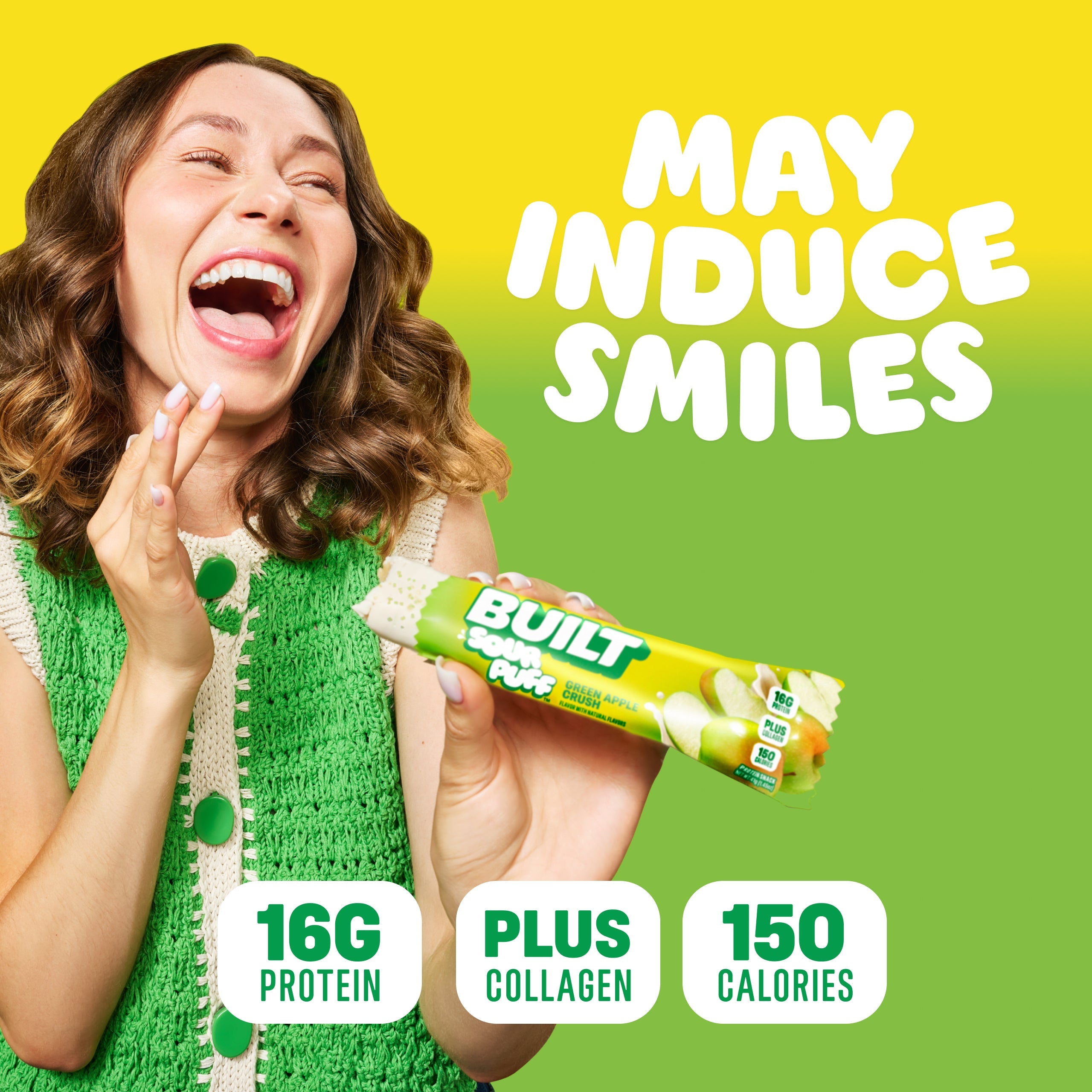 BUILT Sour Puff Bar-N101 Nutrition