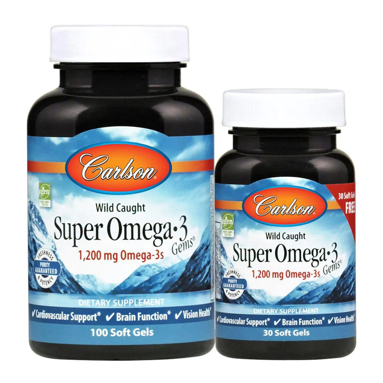 Carlson Super Omega-3 Gems-N101 Nutrition