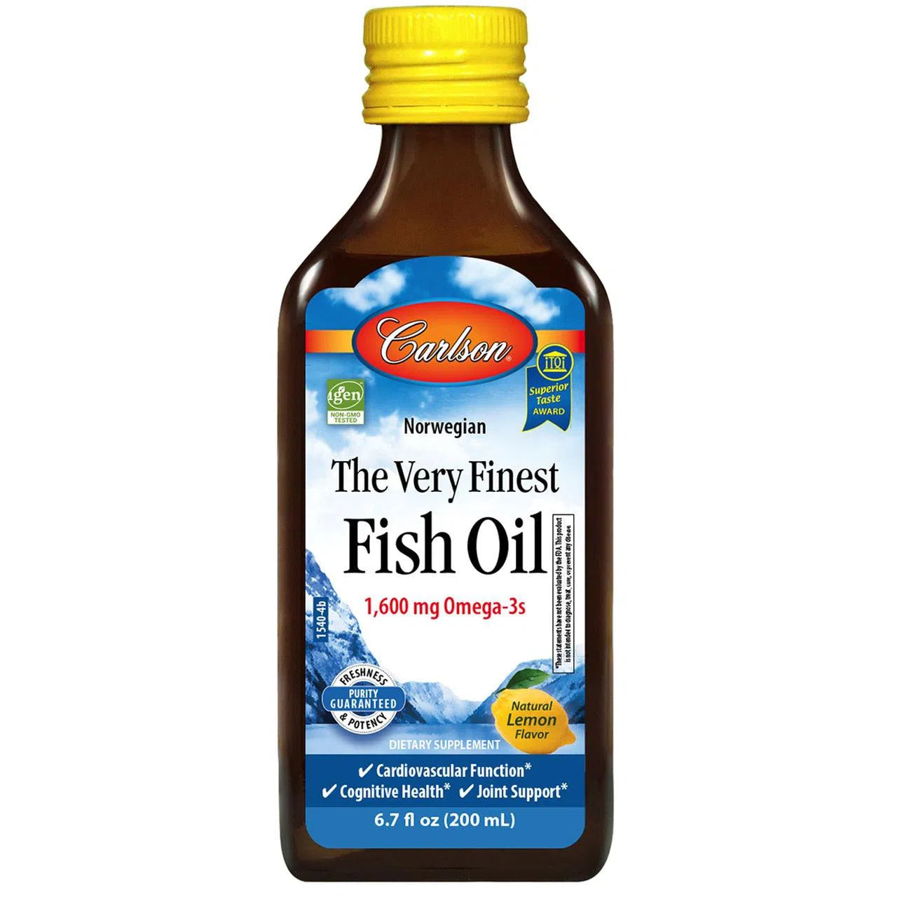 Carlson The Very Finest Fish Oil Liquid-N101 Nutrition