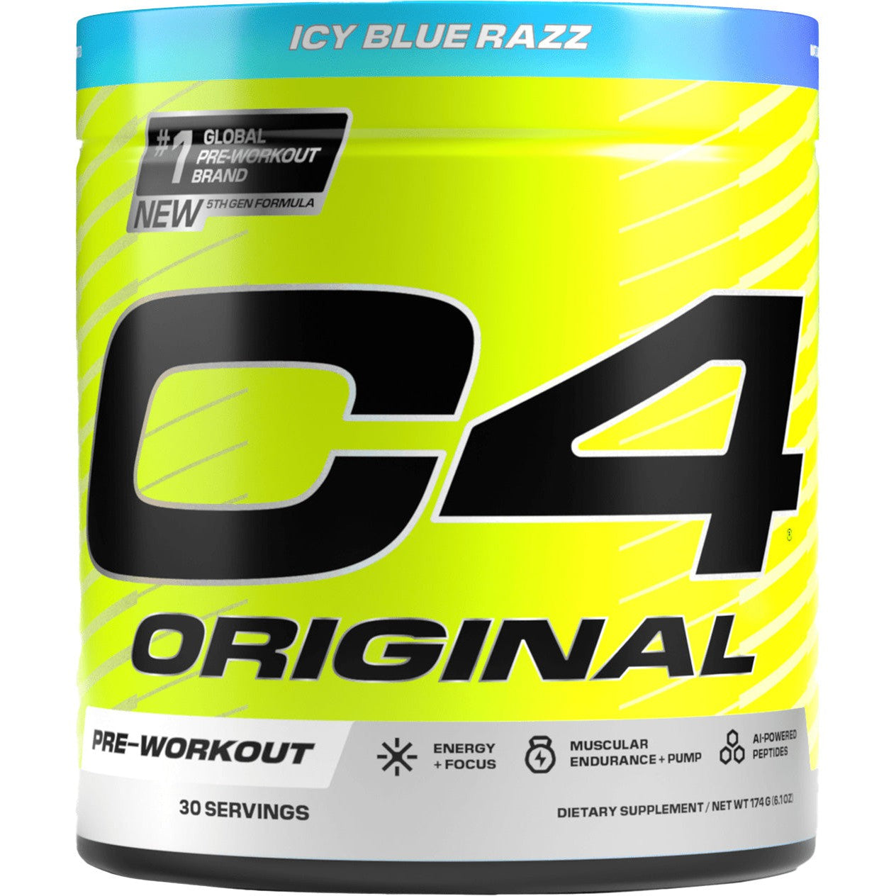 Cellucor C4 Original Pre-Workout-30 servings-Icy Blue Razz-N101 Nutrition