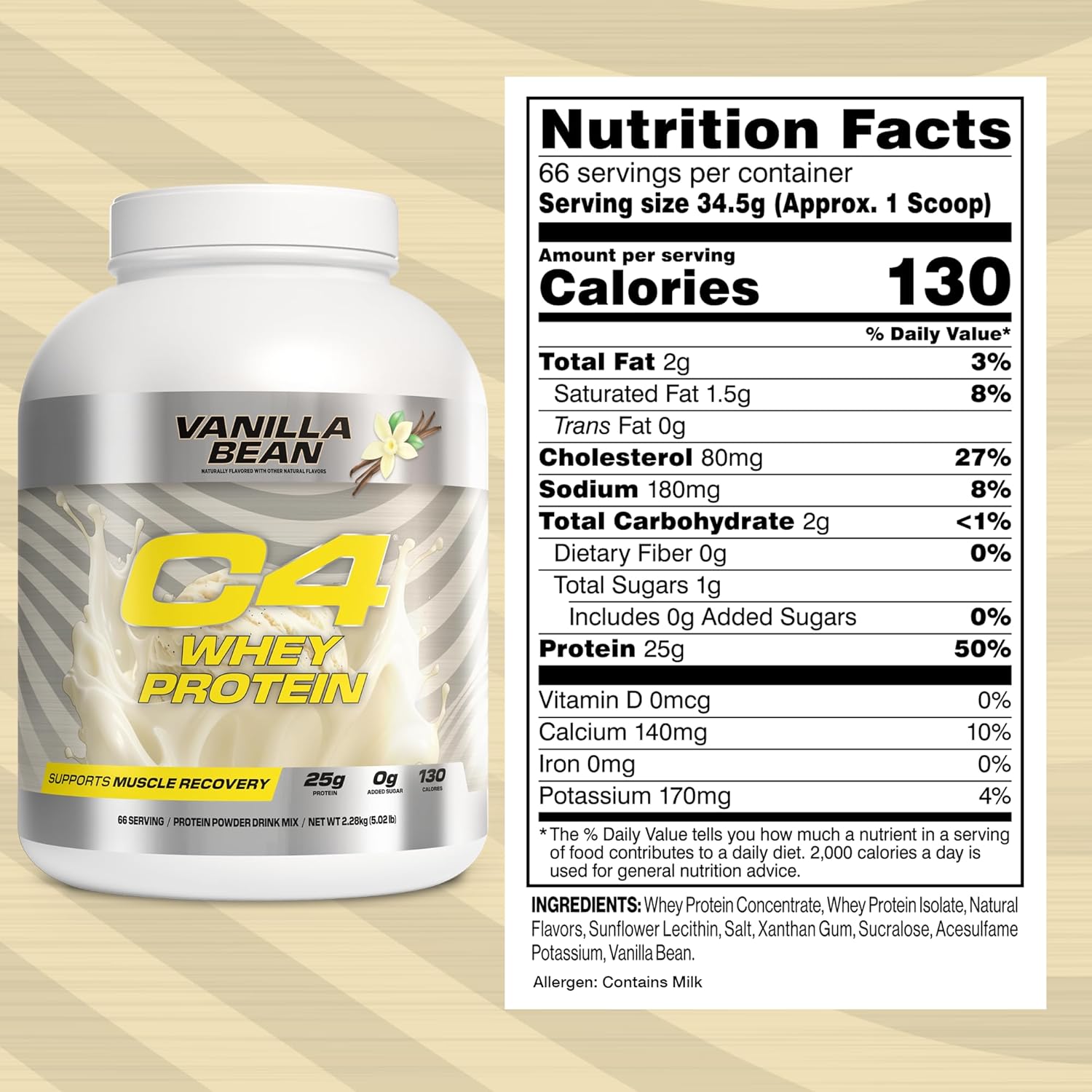 Cellucor C4 Whey Protein-N101 Nutrition
