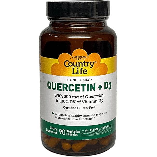 Country Life Quercetin + D3-N101 Nutrition