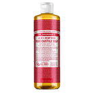 Dr. Bronner's Pure-Castile Liquid Soap-16 fl oz (473 mL)-Rose-N101 Nutrition