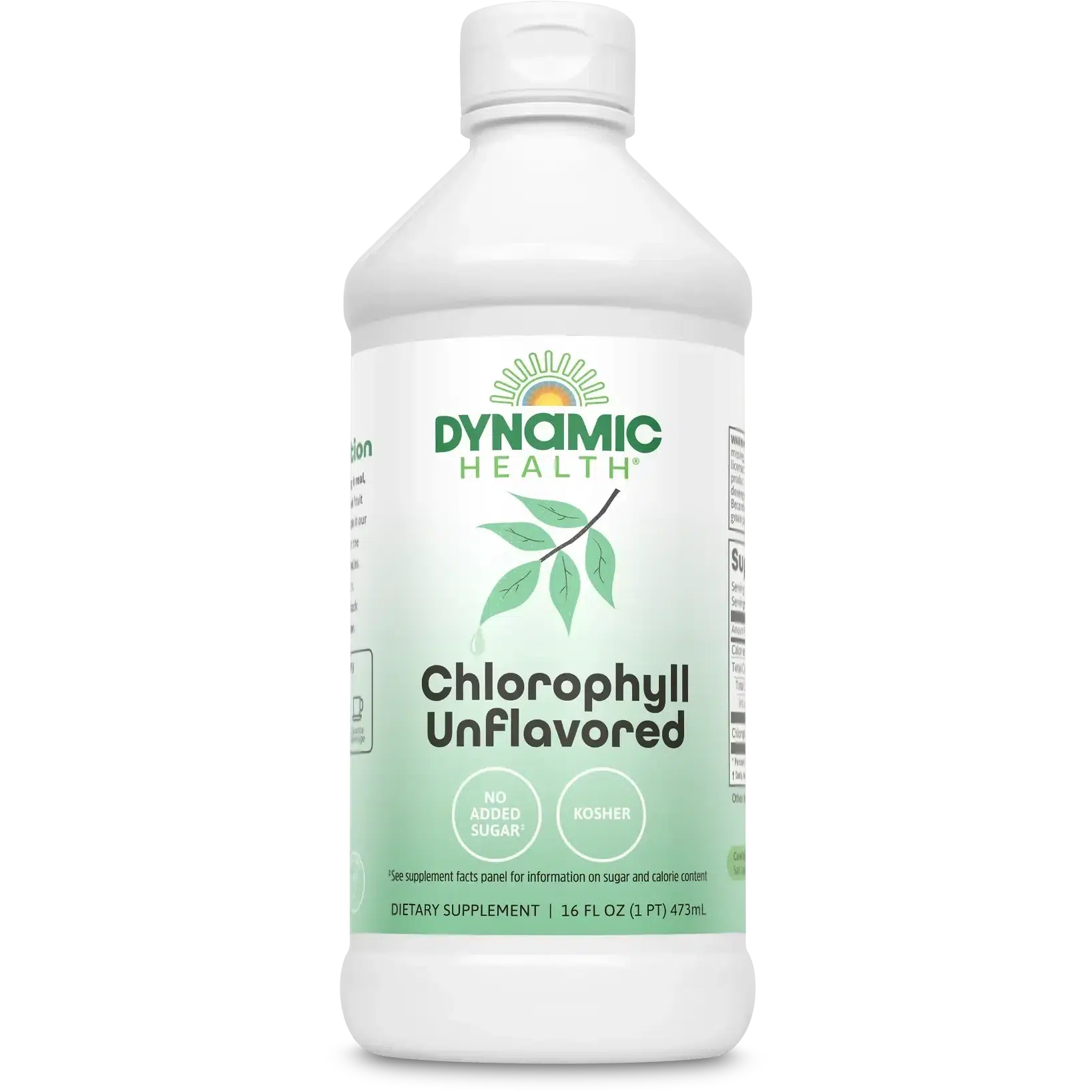 Dynamic Health Liquid Chlororphyll - Unflavored-N101 Nutrition