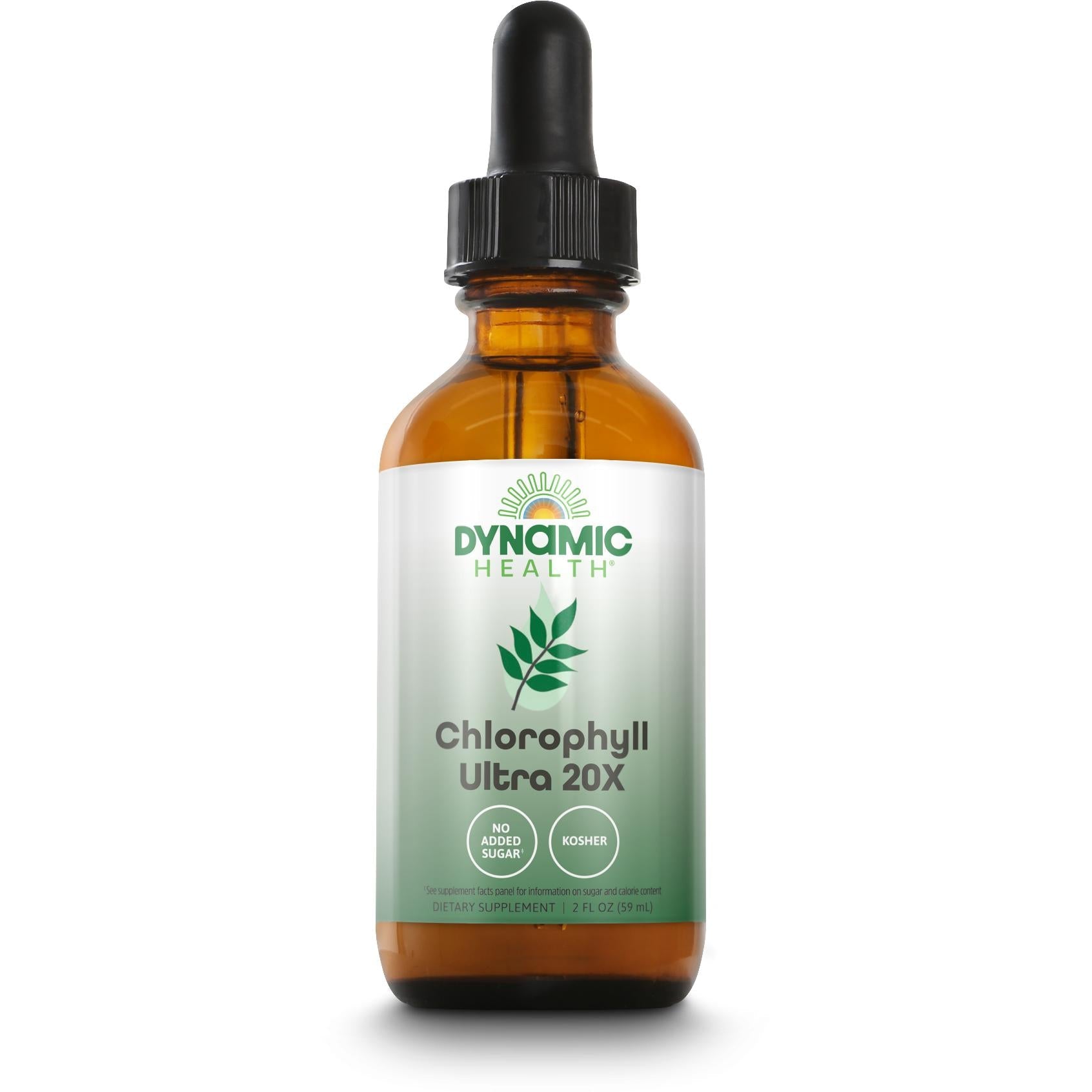 Dynamic Health Ultra Chlorophyll 20X Natural Peppermint Flavor-N101 Nutrition