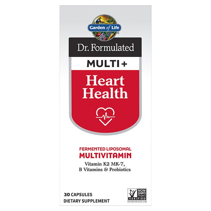 Garden of Life Dr. Formulated Multi+ Heart Health Fermented Liposomal Multivitamin-N101 Nutrition