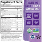 Garden of Life Organics Elderberry Immune Gummy-N101 Nutrition