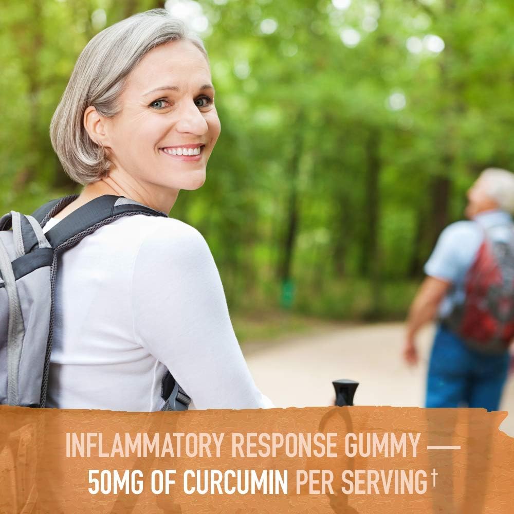 Garden of Life Organics Turmeric Inflammatory Response Gummy-N101 Nutrition