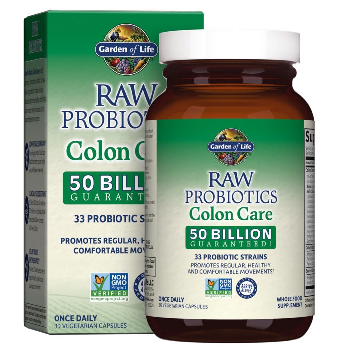 Garden of Life RAW Probiotics Colon Care-N101 Nutrition