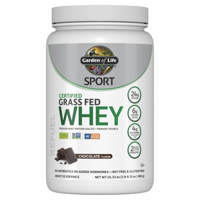 Garden of Life SPORT Certified Grass Fed Whey-N101 Nutrition