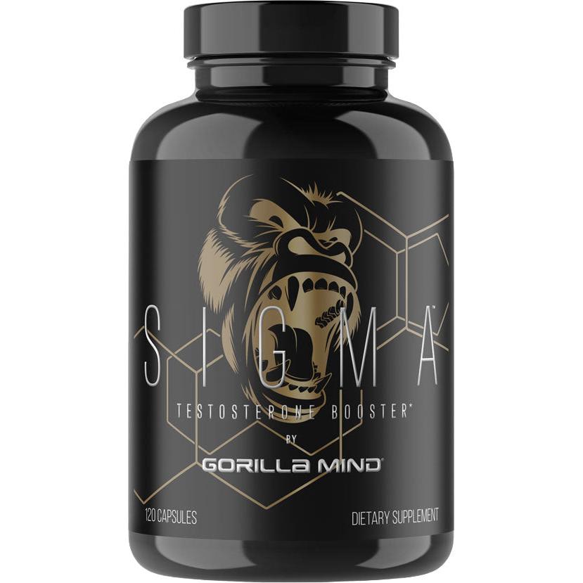 Gorilla Mind Sigma Test Booster-120 capsules-N101 Nutrition